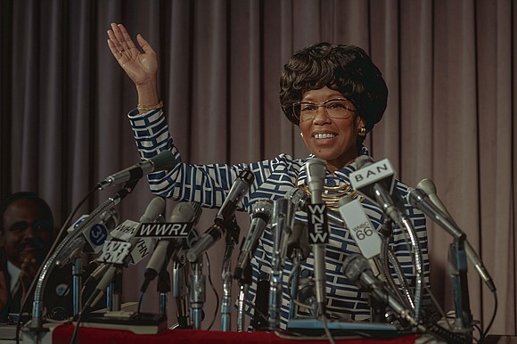 Regina King’s spot-on performance as Shirley Chisholm outshines the movie devoted to the political trailblazer in “Shirley,” a laser-focused look …