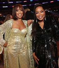 Gayle King and Oprah Winfrey at the Grammy Awards in February.
Mandatory Credit:	Monica Schipper/Getty Images via C