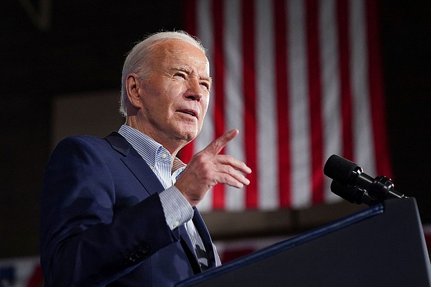 President Joe Biden delivers remarks on lowering costs for American families, in Las Vegas, Nevada, on March 19.
Mandatory Credit:	Kevin Lamarque/Reuters via CNN Newsource