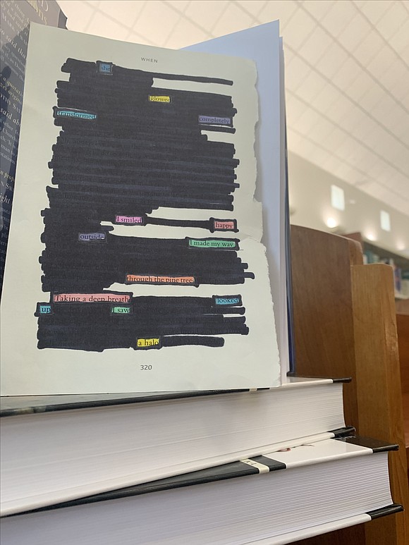 In celebration of National Poetry Month in April, Fort Bend County Libraries’ Cinco Ranch Branch Library will have a Blackout-Poetry …