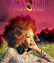 The Women of Color Study Bible from Urban Spirit! Publishing and Media Company is designed to inspire
and empower. IMAGE PROVIDED BY URBAN SPIRIT! PUBLISHING AND MEDIA COMPANY.