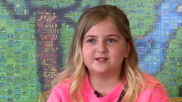 A 10-year-old North Canton girl is using her social media platform for good. Aubree Blake is sharing her journey with a congenital heart defect and picking up followers around the world.
Mandatory Credit:	WEWS via CNN Newsource