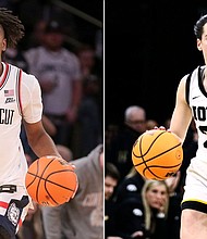 UConn and Iowa are two of the favorites to win the national championship titles in their respective tournaments.
Mandatory Credit:	Getty Images/Reuters via CNN Newsource