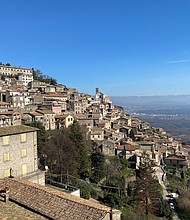 Patrica is a remote medieval village of barely 3,000 residents located south of Rome.
Mandatory Credit:	Comune di Patrica via CNN Newsource
