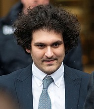 Sam Bankman-Fried, here in 2023, has been sentenced to 25 years in federal prison.
Mandatory Credit:	Eduardo Munoz/Reuters via CNN Newsource