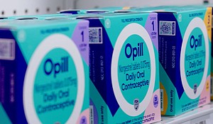 Opill, the first oral contraceptive approved by the US Food and Drug Administration for over-the-counter use, has arrived at most stores in certain retail pharmacy chains such as CVS, Walgreens and Walmart.
Mandatory Credit:	Perrigo Company via CNN Newsource