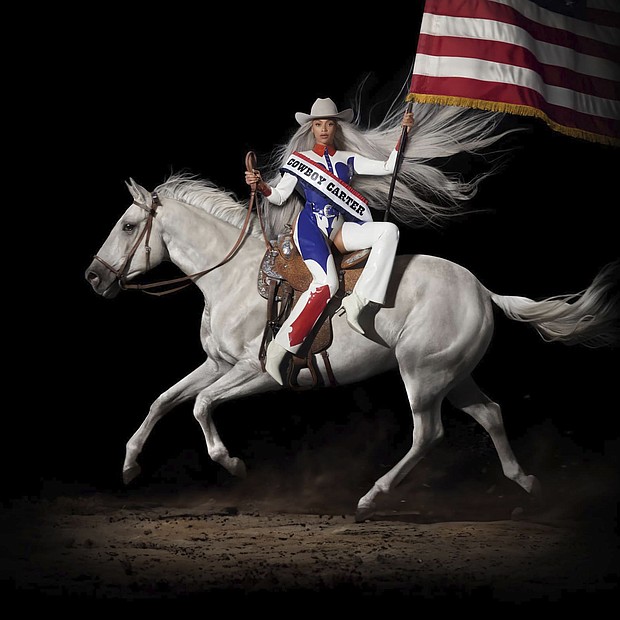 "Act ll: Cowboy Carter" by Beyonce.
Mandatory Credit:	Parkwood/Columbia/Sony via AP via CNN Newsource