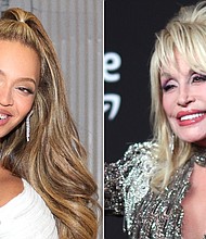 Beyoncé and Dolly Parton
Mandatory Credit:	Getty Images via CNN Newsource