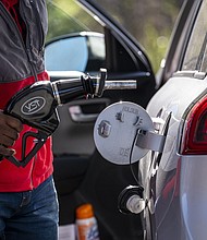 A jump in energy prices contributed to the rise in annual inflation last month.
Mandatory Credit:	David Paul Morris/Bloomberg/Getty Images via CNN Newsource