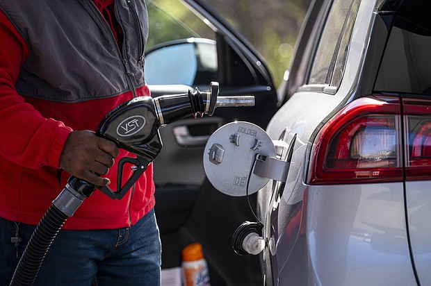 A jump in energy prices contributed to the rise in annual inflation last month.
Mandatory Credit:	David Paul Morris/Bloomberg/Getty Images via CNN Newsource