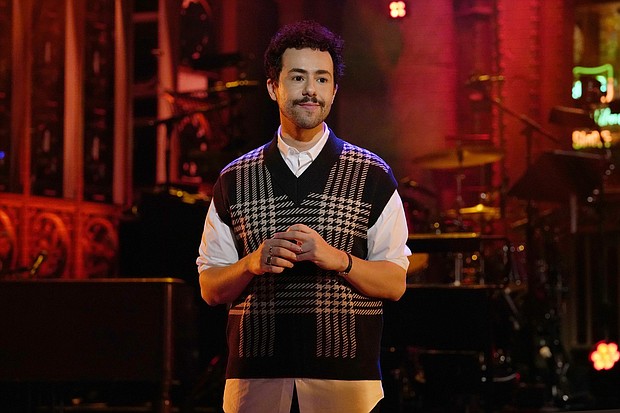 Ramy Youssef made his “Saturday Night Live” hosting debut this weekend.
Mandatory Credit:	Rosalind O'Connor/NBC/Getty Images/File via CNN Newsource