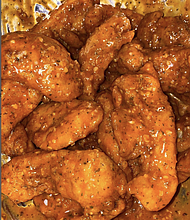 Honey Garlic Buffalo Tenders
