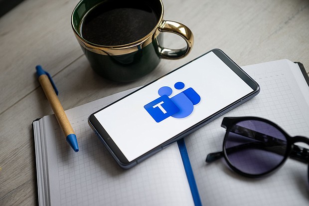 In this photo illustration a Microsoft Teams logo is seen displayed on a smartphone.
Mandatory Credit:	Mateusz Slodkowski/SOPA Images/LightRocket/Getty Images via CNN Newsource
