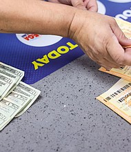 It's been three months since the last Powerball jackpot was won.
Mandatory Credit:	Jay L. Clendenin/Los Angeles Times/Getty Images via CNN Newsource