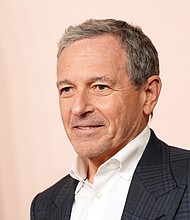 Bob Iger, CEO of the Walt Disney Co., is currently locked in a power struggle with investor Nelson Peltz.
Mandatory Credit:	JC Olivera/Getty Images via CNN Newsource