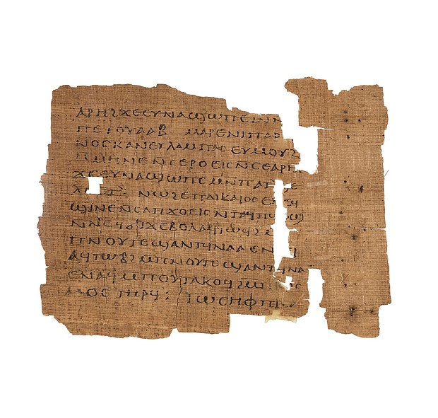 Some of the "pages" are fragmented, but the condition of the codex is otherwise "exceptional," according to Christie's.
Mandatory Credit:	Christie's Images LTD. 2024 via CNN Newsource