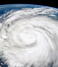 Hurricane Ian moves through the Caribbean Sea on September 26, 2022, just south of Cuba.
Mandatory Credit:	NASA/Getty Images via CNN Newsource