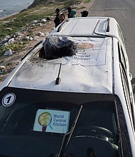 Israel attacked aid workers ‘systematically, car by car,’ charity founder says, as fury builds over deadly strike.
Mandatory Credit:	Getty Images via CNN Newsource