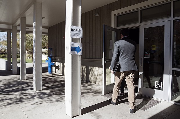 The US labor market has been remarkably strong, keeping the unemployment rate below 4% for the past 25 months.
Mandatory Credit:	Eric Thayer/Bloomberg/Getty Images via CNN Newsource