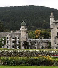 A general view of Balmoral Castle, the Scottish residence of the royal family since 1852.
Mandatory Credit:	Andrew Milligan/WPA Pool/Getty Images via CNN Newsource