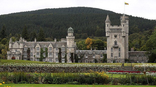A general view of Balmoral Castle, the Scottish residence of the royal family since 1852.
Mandatory Credit:	Andrew Milligan/WPA Pool/Getty Images via CNN Newsource
