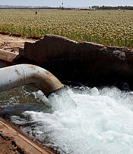 Groundwater can be contaminated by PFAS from food and consumer products added to landfills as well as from manufacturing facilities.
Mandatory Credit:	Mario Tama/Getty Images via CNN Newsource