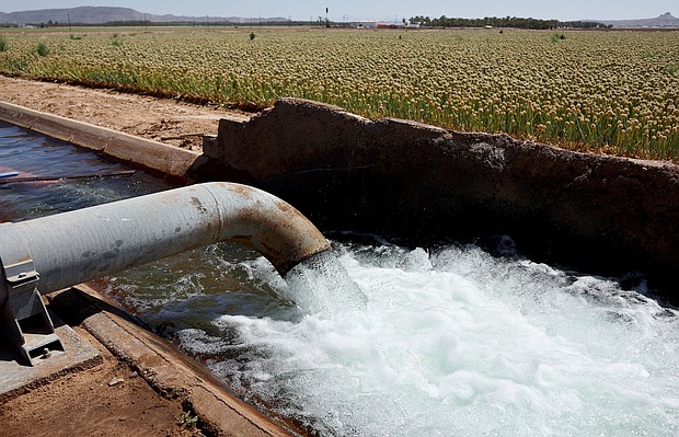 Groundwater can be contaminated by PFAS from food and consumer products added to landfills as well as from manufacturing facilities.
Mandatory Credit:	Mario Tama/Getty Images via CNN Newsource
