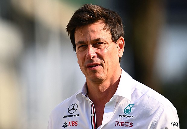 Toto Wolff was left lamenting Mercedes' slow start to the season after the Japanese Grand Prix.
Mandatory Credit:	Clive Mason/Getty Images via CNN Newsource