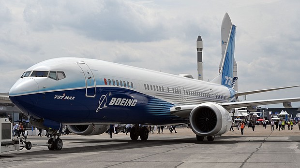 A Boeing 737-10 Max prepares to take off during the 2023 International Paris Air Show. Despite a big order for 115 of the jet in March from American Airlines, the plane has yet to be approved to carry passengers by the Federal Aviation Administration.
Mandatory Credit:	Mustafa Yalcin/Anadolu Agency/Getty Images via CNN Newsource