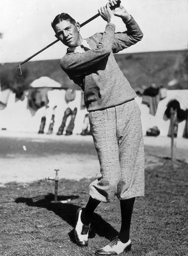 Horton Smith won The Masters in 1934 and 1936.
Mandatory Credit:	General Photographic Agency/Hulton Archive/Getty Images/file via CNN Newsource