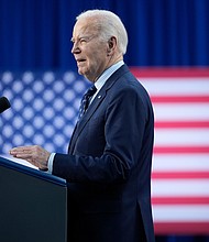 President Joe Biden delivers remarks on student loan debt at Madison College on April 8 in Madison, Wisconsin. The Biden administration said Friday that it is using existing student loan forgiveness programs to cancel another round of student debt.
Mandatory Credit:	Evan Vucci/AP via CNN Newsource