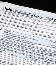 If you can't file your taxes or pay the IRS what you owe by April 15, you should apply for an automatic six-month filing extension and try to send a partial payment by Monday.
Mandatory Credit:	Douglas Sacha/Moment RF/Getty Images via CNN Newsource