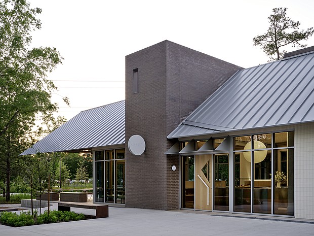 Vibrant Cafe at Memorial Park exterior; Courtesy of Leonid Furmansky