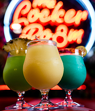 The Locker Room’s frozen cocktails are the perfect complement to their tasty Cajun crawfish celebration on National Crawfish Day.