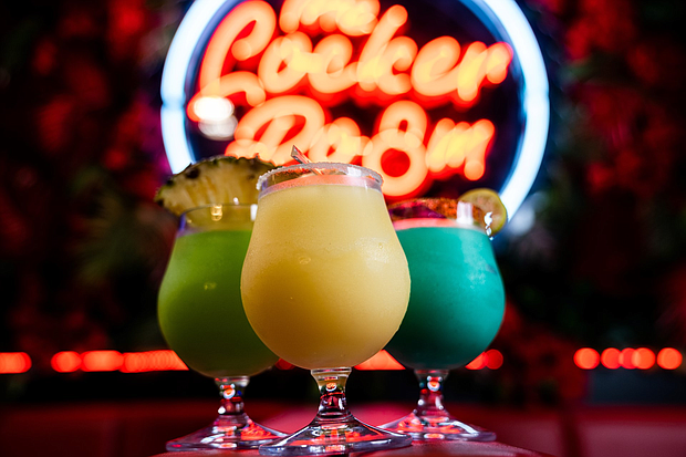 The Locker Room’s frozen cocktails are the perfect complement to their tasty Cajun crawfish celebration on National Crawfish Day.