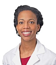 Dr. Janelle Bolden is an Associate Professor of Obstetrics and Gynecology
and Medical Education at Northwestern University Feinberg School of Medicine. PHOTO PROVIDED BY NORTHWESTERN MEDICINE.