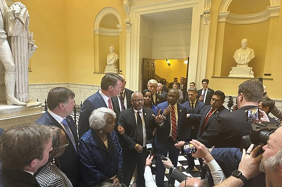 Leaders of the Democratic-controlled Virginia General Assembly said Wednesday that they reached an 11th-hour compromise with Republican Gov. Glenn Youngkin ...