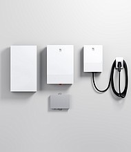 Rendering of anticipated GM Energy V2H Bundle offering. Simulated products shown. Subject to change. Actual production model may vary. Expected timeline for delivery will vary.