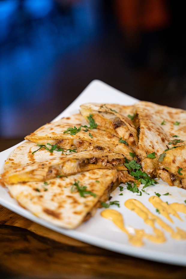 The Savoy is offering their mouthwatering Quesadillas in Beef, Chicken, Cheese, or Veggie for just $5 for Cinco de Mayo./Photos: Noah Dawlearn