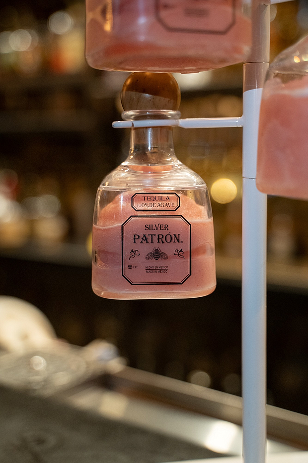 Frozen Margaritas (by the glass) are also on the $5 deals menu for Cinco de Mayo at The Savoy./Photos: Noah Dawlearn