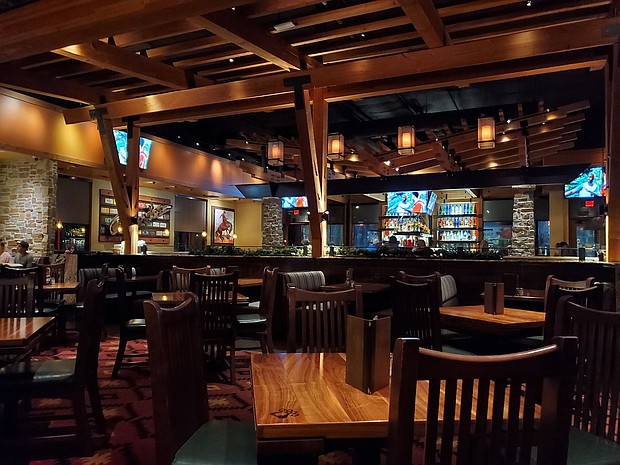 Lazy Dog restaurant in Concord, California.
Mandatory Credit:	Smith Collection/Gado/Getty Images via CNN Newsource