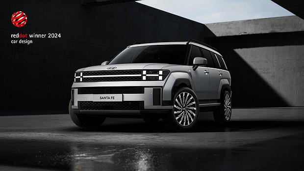 Hyundai SANTA FE Takes Home Red Dot Design Award