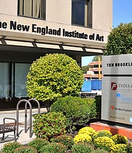 This October 2016 photo shows The New England Institute of Art in Brookline, Massachusetts. The Biden administration said on April 30 that it has approved the cancellation of more than $6.1 billion in student loan debt.
Mandatory Credit:	Collin Binkley/AP via CNN Newsource