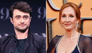 Daniel Radcliffe found fame as a child actor starring as Harry Potter in the film franchise based on JK Rowling’s wildly successful book series.
Mandatory Credit:	Getty Images via CNN Newsource