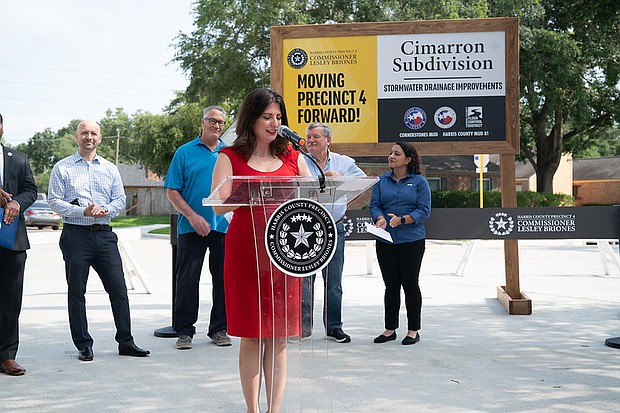 Commissioner Lesley Briones, Harris County Precinct 4