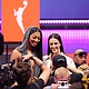 Angel Reese and Caitlin Clark pose for photos ahead of the 2024 WNBA Draft last month.
Mandatory Credit:	Brad Penner/USA Today Sports/Reuters via CNN Newsource