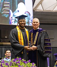 Nicholas McDaniel, President's Award recipient