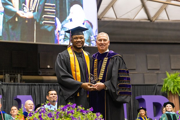 Nicholas McDaniel, President's Award recipient