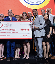 Houston's own Galena Park Independent School District wins $100,000 at H-E-B Excellence in Education Awards