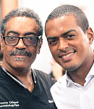 Dr. Milton Moore and Justin Moore